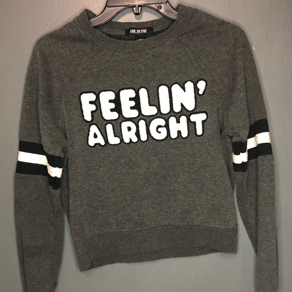 Grey sweater